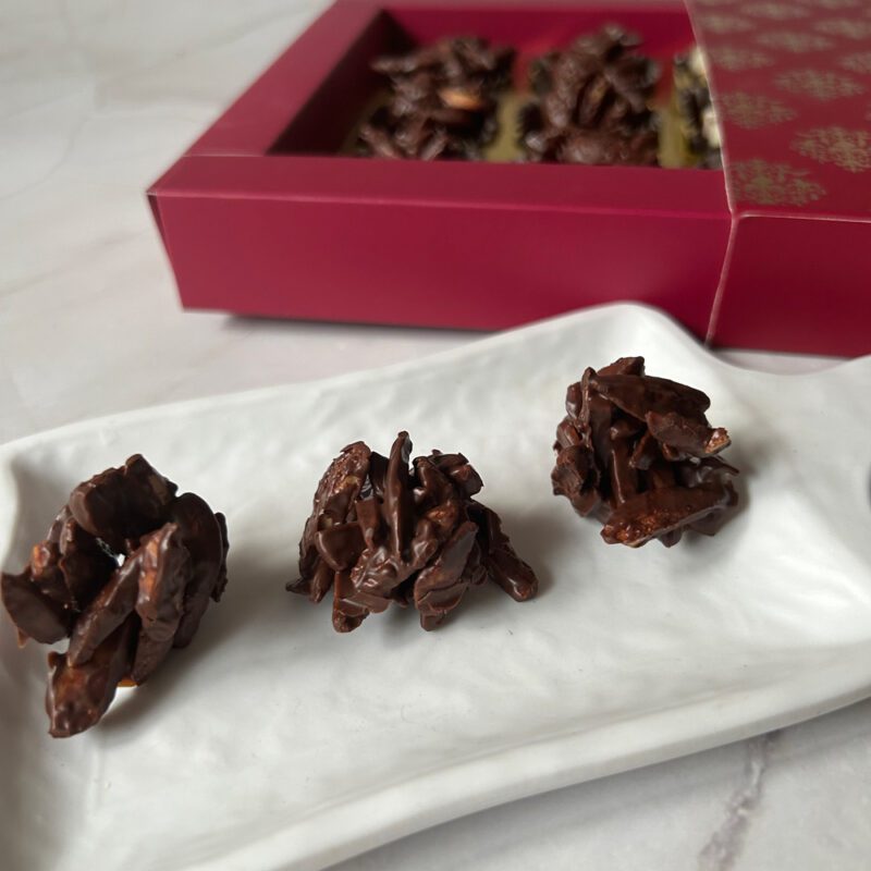 Dark Chocolate Rochers