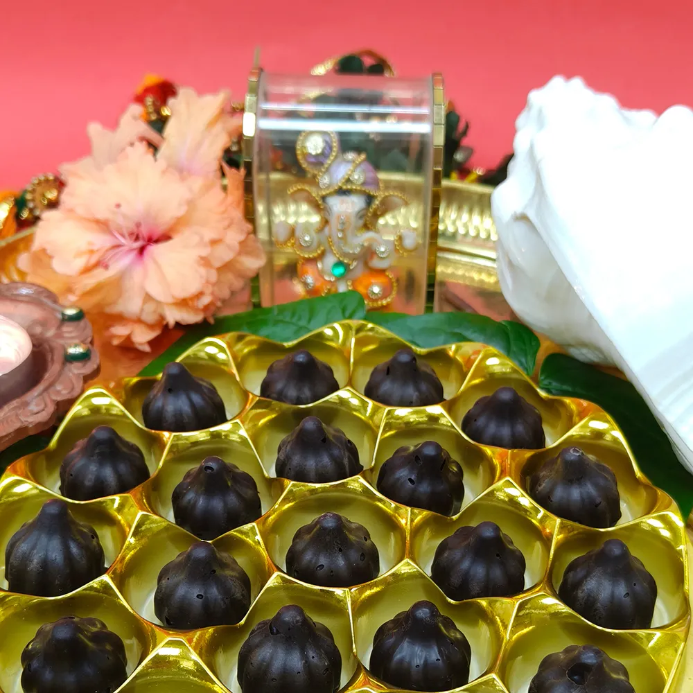 Chocolate Modaks - 2 Varieties - Image 3