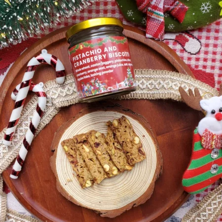Pistachio and Cranberry Biscotti - 100g